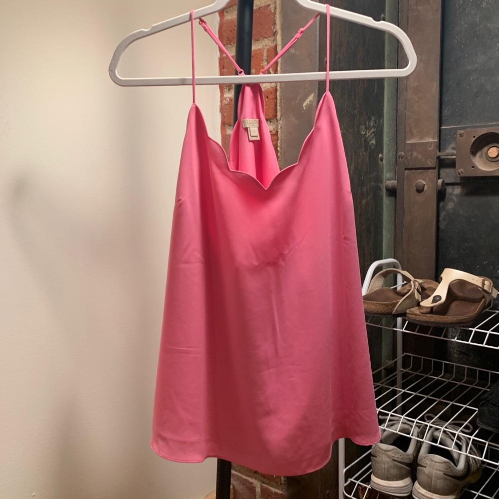 J Crew Scallop Top